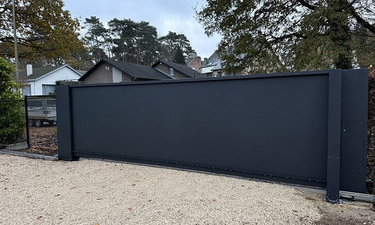 Aluminium poort — Houthalen