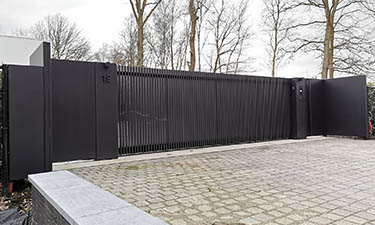 Exclusieve design poort Lamels | Panel - Schilde