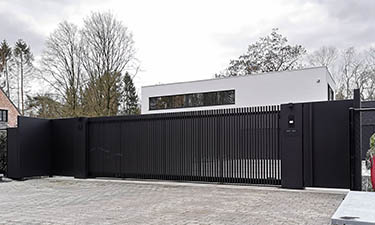 Exclusieve design poort Lamels | Panel - Schilde