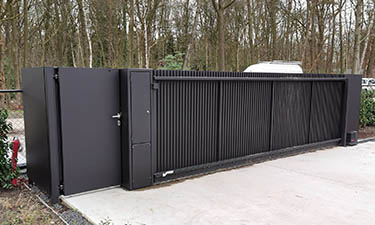 Exclusieve design poort Lamels | Panel - Schilde