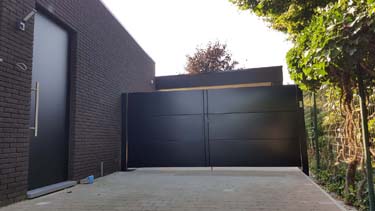 design aluminium poort bilzen