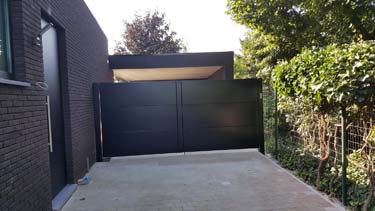 design aluminium poort bilzen
