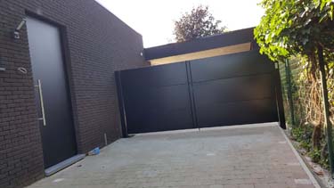 design aluminium poort bilzen